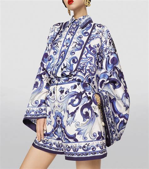 dolce gabbana majolica print.